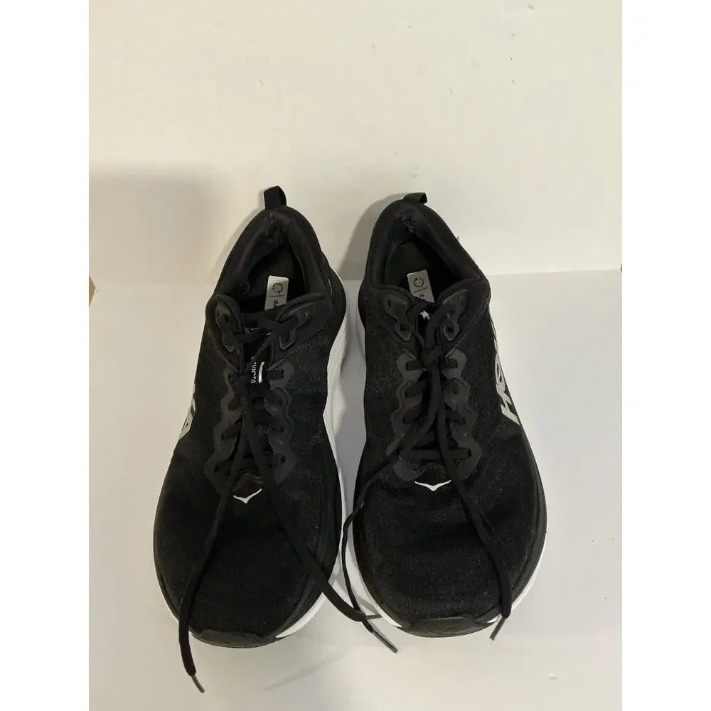 HOKA Gaviota 5 Wide Men’s 13D Black White Stability Running Shoes